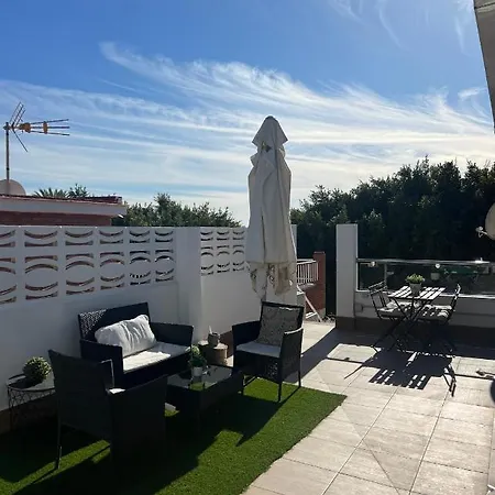 Casa Carmen Atico Primera Linea De Playa Lejlighed *